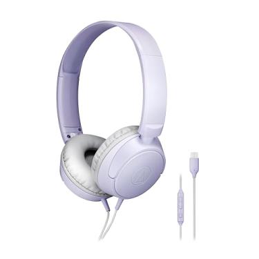 Imagem de Audio-Technica Fones de ouvido ATH-S120C-LV USB-C Violeta