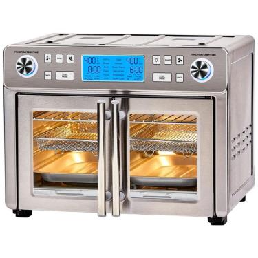 Imagem de Forno de Convecção e Fritadeira Emeril Lagasse Dual Zone 360 com Porta Francesa, 23,66...