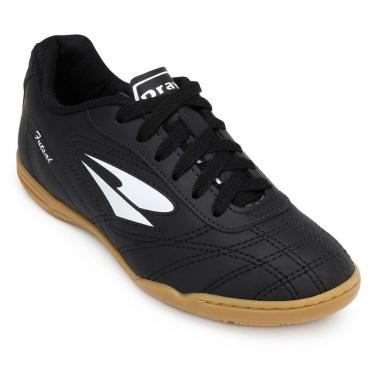 Imagem de Chuteira Futsal Dray Indoor Preta - Masculina - 34-Masculino