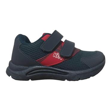 Imagem de Tênis Casual Infantil Menino Klin New Sport Mini 199116000 Marinho Vermelho-Masculino