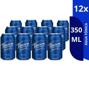 Imagem de Água tônica Antártica em Lata 350 mL pacote COM 3, 6 OU 12 unidades - 