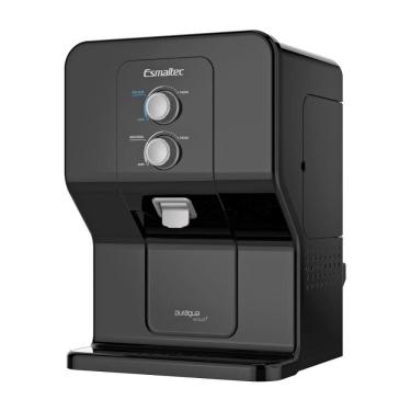 Imagem de Purificador de Água Esmaltec Purágua Acqua7 220V Preto com Compressor