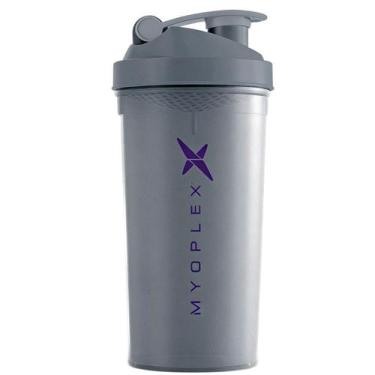 Imagem de Coqueteleira Shake BPA Free Funcional Anatomic 700ml Myoplex, Cinza Co