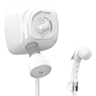 Imagem de Ducha Chuveiro Elétrico com Desviador Florenza Branco - Cardal, 220V