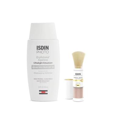 Imagem de Kit ISDIN Proteção Solar com Protetor Solar Mineral com Cor (100 ml) e