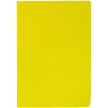 Imagem de Pasta Grampo Trilho Papel Ofício Amarela - Pacote com 20 - Frama