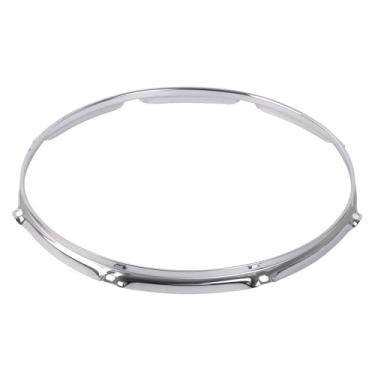 Imagem de Yibuy Aro de tarola de liga de zinco para decoração de 8 terminais 35 cm círculo superior