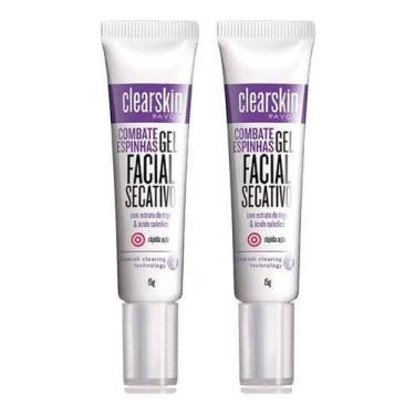 Imagem de 2 Géis Faciais Secativos Clearskin Anti Acne 15g - Avon