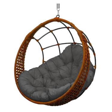 Imagem de Cadeira Balanço Ninho Suspenso em Corda Náutica Luxo
