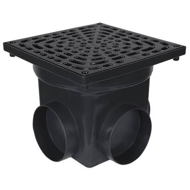 Imagem de Caixa Coletora de Água Pluvial Pequena Preta - 011005503 - METASUL