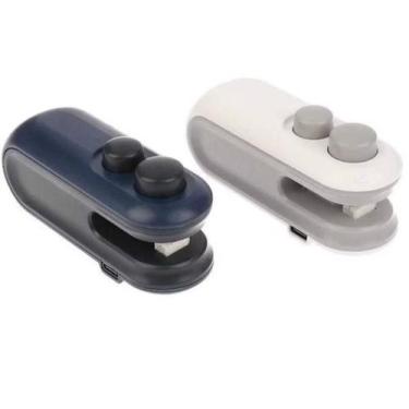 Imagem de Mini Seladora Portátil Recarregável Para Embalagem Plástica - D'PRESEN