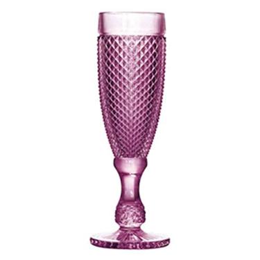 Imagem de Conjunto de 6 Taças para Champanhe de Vidro Sodo-Cálcico Rojemac Lilás