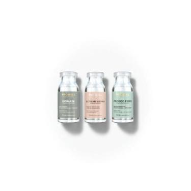 Imagem de Kit Cronograma Capilar Premium Hidratação Nutrição e Reconstrução  Pro