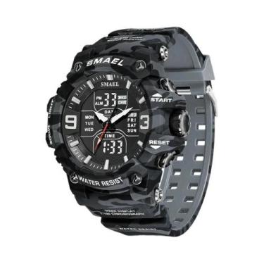 Imagem de Relógio Esportivo Digital À Prova d'Água Para Homens SMAEL 8049MC, Ana