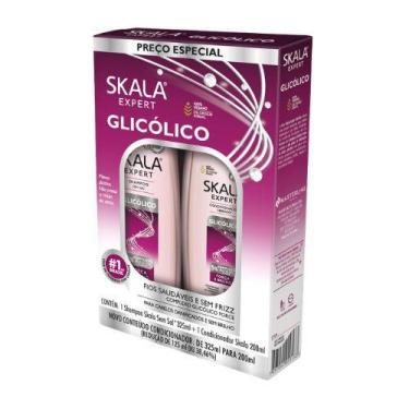 Imagem de Kit Skala Expert Ácido Glicólico Shampoo 325ml + Condicionador 200ml