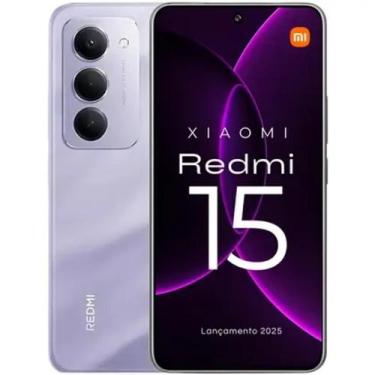 Imagem de Xiaomi Redmi 15Tela 144Hz 50MP camera IA integrada 256/8GB Smartphone 