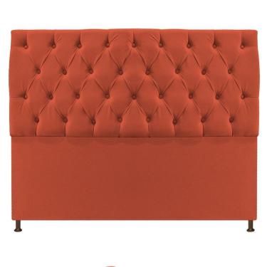 Imagem de Cabeceira Sofia 195 Cm King Size Suede Terracota