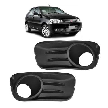 Imagem de Moldura Grade Milha Palio Way 2015 2016 2017 2018 2019 Par