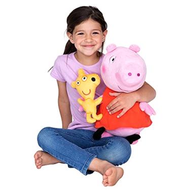 Imagem de Peppa Pig Roupa de cama infantil super macia de pelúcia para aconchego amigo, tamanho único, da Franco