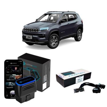 Imagem de CustomEasy OBDII Plug & Play + Cabo Adaptador FT-OBD-SWG Compass 2017 