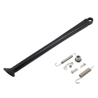 Imagem de Suporte para bicicleta suja lateral do pé, suporte lateral de estacionamento de motocicleta com molas para XC XCW XCF XCF-W EXC EXCF EXC-R 150 200 250 300 350 400 450 505 530- Preto