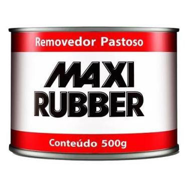 Imagem de Removedor De Tinta Pastoso Maxi Rubber 500g Pasta Removedora - maxi ru