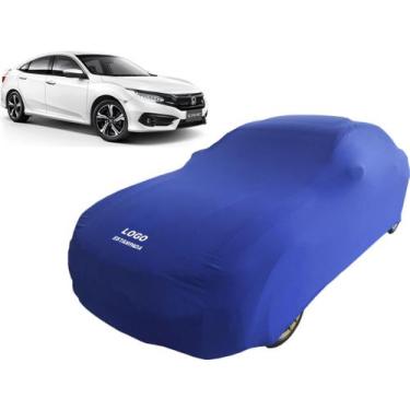 Imagem de Capa Honda Civic G10 Tecido de Lycra - Mz, Azul