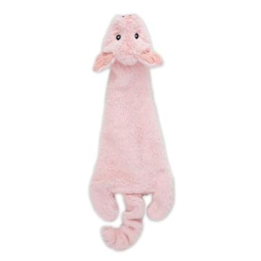 Imagem de Brinquedo divertido 2 em 1 para cães com enchimento de pele da Best Pet Supplies – Porco, pequeno