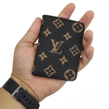 Imagem de Carteira Masculina Slim Porta-Cartão, Cnh - Sem marca, Carteira, L pre