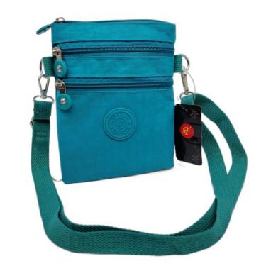 Imagem de Bolsa Transversal Feminina Tira Colo Pequena 3 Divisórias - NoBrand, V