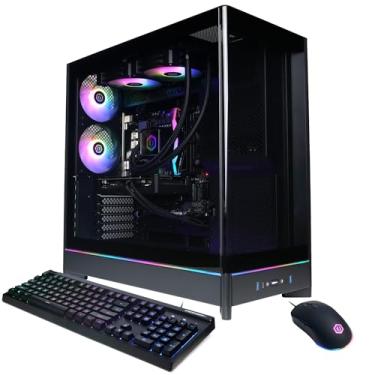 Imagem de CyberPowerPC Gamer Xtreme VR Gaming PC, Intel Core Ultra 7 265F 2,4GHz, Radeon RX 9060 XT 8GB, 16GB DDR5, SSD PCIe 4.0 de 2TB, Pronto para WiFi e Windows 11 Home (GXiVR8400A23)