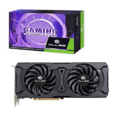 Imagem de Placa gráfica Radeon RX 5700 XT, 8GB GDDR6 256 bits, PCIe 4.0 x16, 3xDP HDMI, Boost Clock 1905MHz 7 nm GPU, placa traseira completa de metal, placa de vídeo para jogos AAA 1080P 1440P, resolução 8K