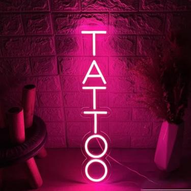 Imagem de Tatuagem Sinal De Neon Estúdio De Tatuagem Sinal De Néon Para Loja De Tatuagem Escritório Sinal De Luz Neon Tatuagem Decoração De Parede Luz Neon Regulável Salão De, Green