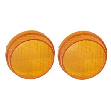 Imagem de 2 peças de capas de lente de luz de seta dianteiras e traseiras de motocicleta compatíveis com Honda Shadow Phantom Spirit Fury Interstate Metropolitan Valkyrie 1300 600 750 VT400 VT750 VT1300