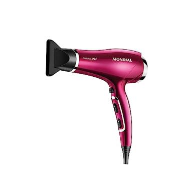 Imagem de Secador de Cabelos, Mondial, Chrome Pink, 2000W, 110V - SC-36