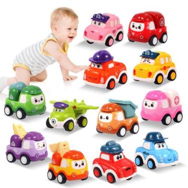 Imagem de Conjunto de carros de brinquedo TGXLAK alimentado por fricção para cri