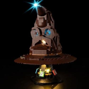 Imagem de Nitemode LED Light Kit Compatible with Lego 76429, Upgraded Talking Sorting Hat Model Lighting Accessories(No Model)