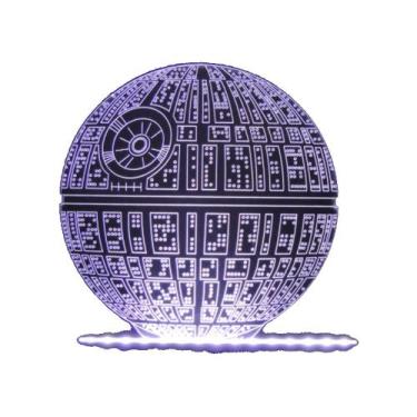 Imagem de Luminaria LED - Estrela da Morte 3D - Persona Store