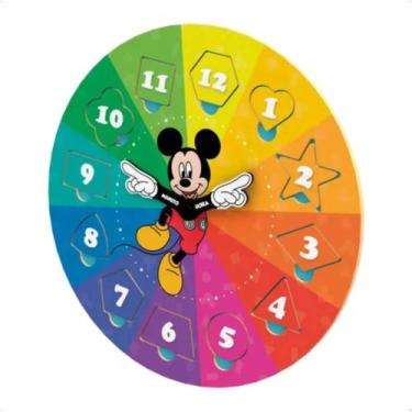 Imagem de Brinquedo Aprendendo às Horas com Mickey Mouse Disney Ensina as horas,