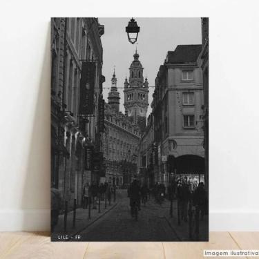 Imagem de Placa Decorativa Monumento Lile França - TACOLADO PAPEL DE PAREDE, 15x