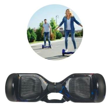 Imagem de Hoverboard Preto Com Led Para Diversao Urbana - GBG STORE