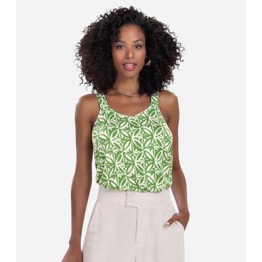 Imagem de Regata Feminina Rovitex Verde, P, Verde