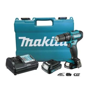 Imagem de Paraf/furadeira Imp. 10mm (2 Bat 12v 1,5ah+Car+Bit+Maleta) (HP333DWYE)