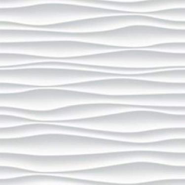 Imagem de Papel de Parede Efeito Gesso 3d Ondulado Geométrico 18m