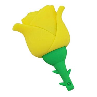 Imagem de Pen Drive Modelo Rosa Amarelo 64GB Pen Drive USB Flash Drive Flash Stick PenDrive USB Drive Cartão de Memória Pen Drive Pen Drive USB Stick USB Flash Disk Cartão Flash