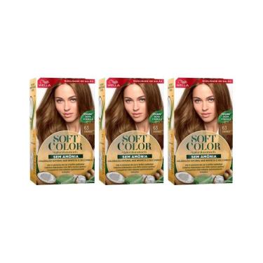 Imagem de Coloraçao Soft Color 63 Castanho Dourado-Kit C/3Un