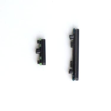 Imagem de Ygpmoiki Botão de volume liga/desliga chave de substituição para Google Pixel 6 Pro Power On Off botão de volume/botões laterais conjunto de substituição de chave preta