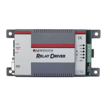 Imagem de O RelayDriver da Morningstar é um módulo lógico que oferece funções de controle de sistema de alto nível, como alarmes de alta tensão, controle de carga e início do gerador.