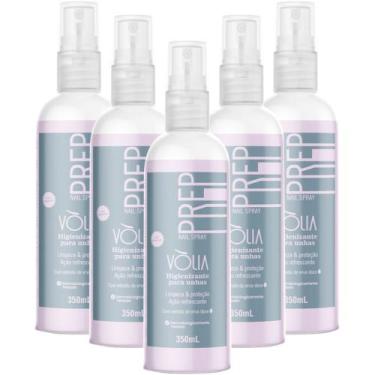 Imagem de 5UN Preparação Nail Spray Higienizante Unhas 350ml Volia - Vòlia