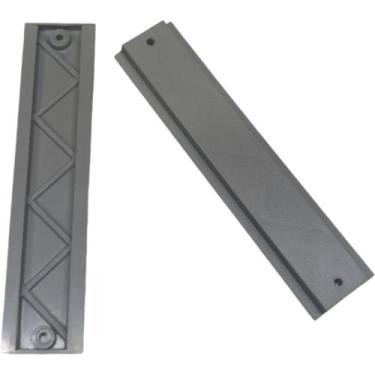 Imagem de Kit 2 Trilho Suporte para Disjuntor Din em ABS Plástico para Painel El